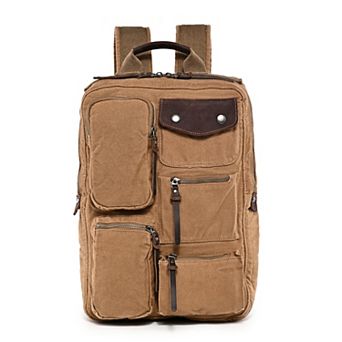 Tsd Brand Ridge Valley Canvas Backpack