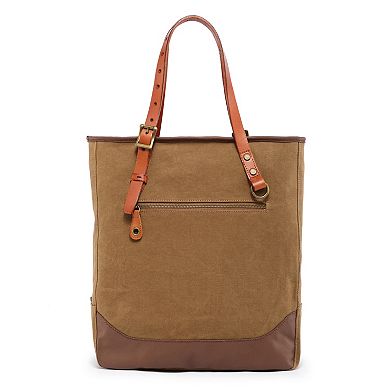 Tsd Brand Redwood Suede Tote