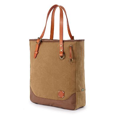 Tsd Brand Redwood Suede Tote