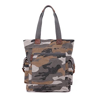 Tsd Brand Leaf Hill Canvas Camo Tote