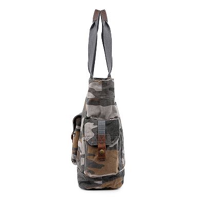 Tsd Brand Leaf Hill Canvas Camo Tote