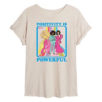 Juniors' Barbie® Positivity Is Powerful Graphic Tee
