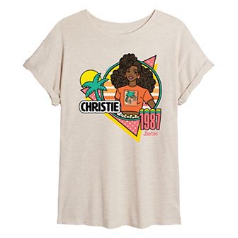 Juniors' Barbie® Christie 1987 Oversized Graphic Tee