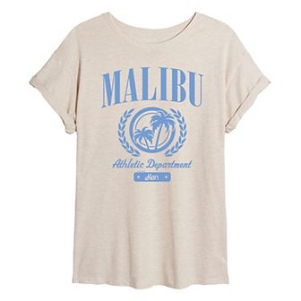 Juniors' Barbie® Malibu Athletic Department Graphic Tee