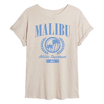 Juniors' Barbie® Malibu Athletic Department Graphic Tee