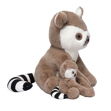 Lambs & Ivy Enchanted Safari Plush Stuffed Animal Lemurs/monkeys- Koko & Kaylee