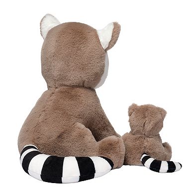 Lambs & Ivy Enchanted Safari Plush Stuffed Animal Lemurs/monkeys- Koko & Kaylee