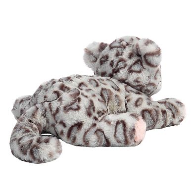 Lambs & Ivy Happy Jungle Plush Leopard Stuffed Animal Toy - Pink/gray - Cleo