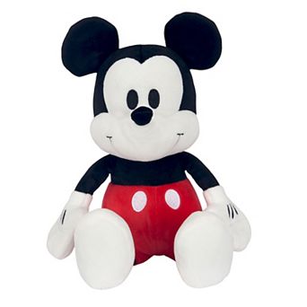 Lambs & Ivy Disney Baby Red/black Mickey Mouse 14” Stuffed Animal Toy