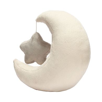 Lambs & Ivy Goodnight Moon And Star Plush Stuffed Toy - Cream/gray