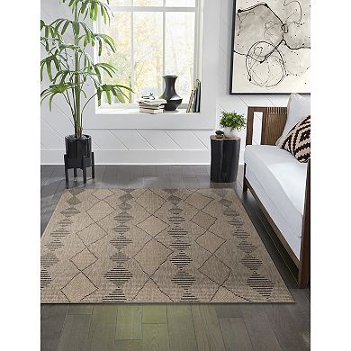 Liora Manne Monaco Diamonds Indoor Outdoor Area Rug