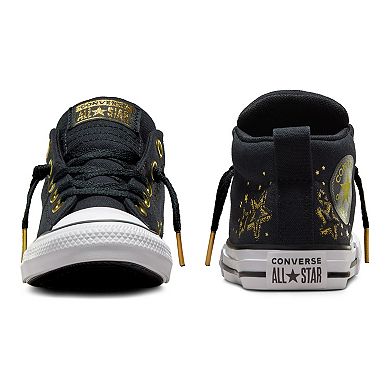 Converse Chuck Taylor All Star Toddler Gold Star Canvas Street Sneakers