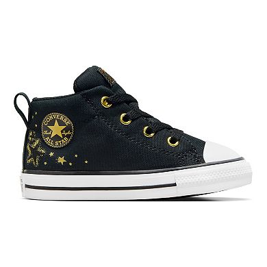 Converse Chuck Taylor All Star Toddler Gold Star Canvas Street Sneakers