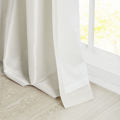 Madison Park Natalie 2-Pack Twist Tab Lined Room Darkening Window Curtain Panels