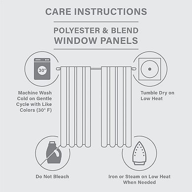 Madison Park Natalie 2-Pack Twist Tab Lined Room Darkening Window Curtain Panels