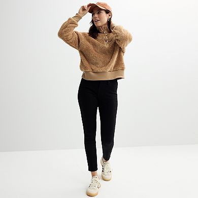 Women's Sonoma Goods For Life® Cozy Quarter Zip Pullover