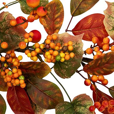 Northlight 5-ft. Fall Harvest Pumpkins & Berries Artificial Garland