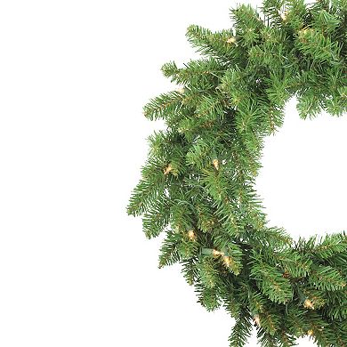 Northlight Pre-Lit Eastern Pine Artificial Christmas Wreath