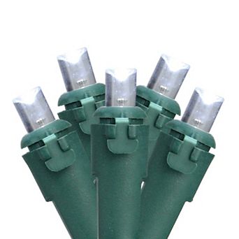 Northlight 50-Pure White LED Wide Angle Christmas Lights