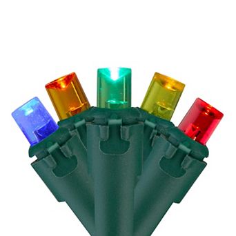 Northlight 200-Multi-Color LED Wide Angle Christmas Lights
