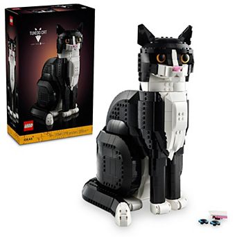 LEGO Tuxedo Cat Animal Lovers Home Decor 21349 Building Kit (1710 pieces)