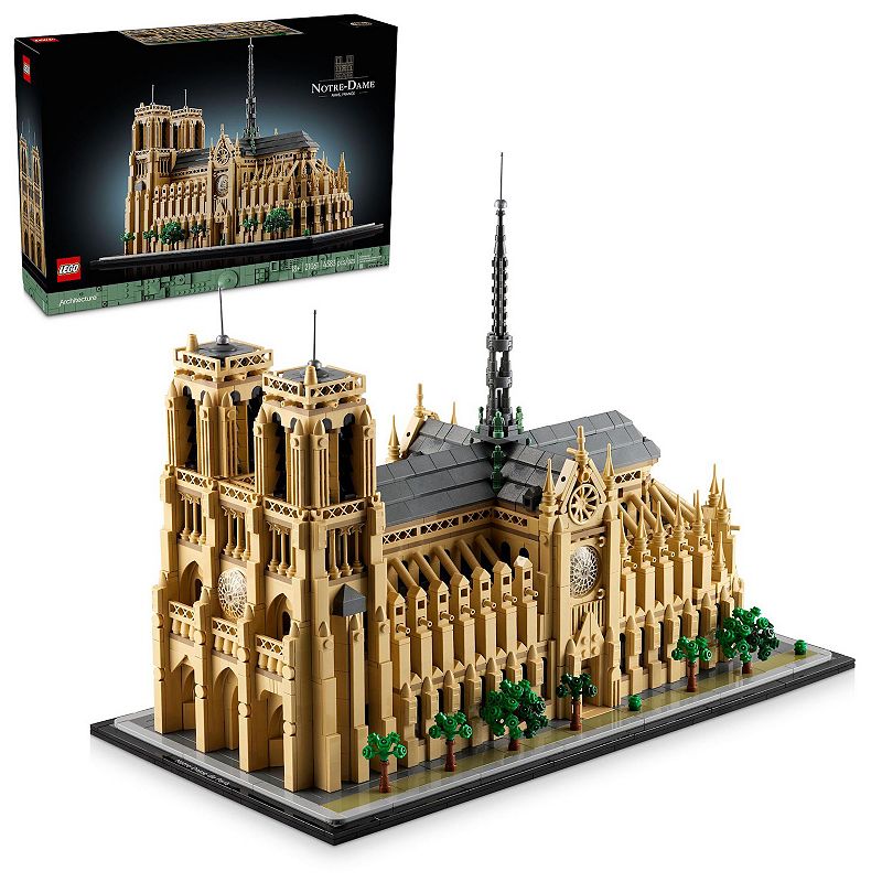 LEGO - Architecture Notre-Dame de Paris Replica Build and Display Set 21061