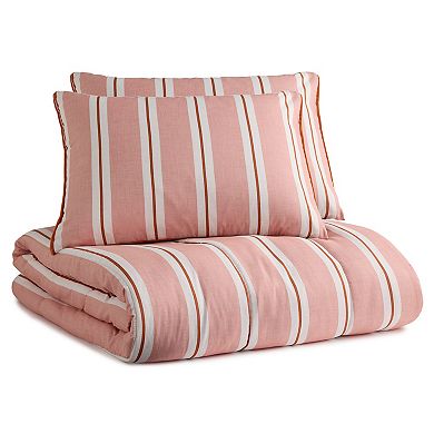 The Big One® Timothy Stripe Plush Reversible Comforter Set with Sheets