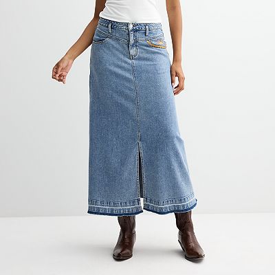 Dolly girl denim skirt sale