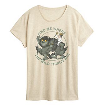 Women's Where The Wild Things Are Find Me Graphic Tee