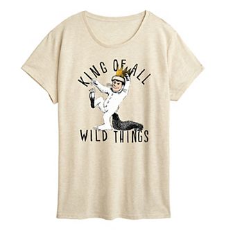 Women's Where The Wild Things Are King Graphic Tee