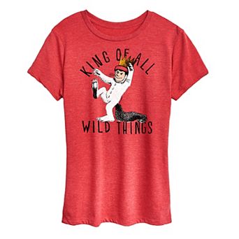 Women's Where The Wild Things Are King Graphic Tee