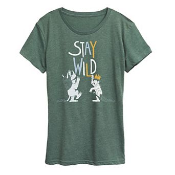 Women's Where The Wild Things Are Stay Wild Graphic Tee