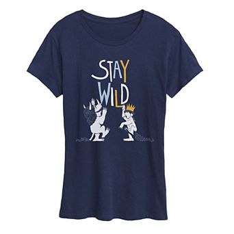 Women's Where The Wild Things Are Stay Wild Graphic Tee