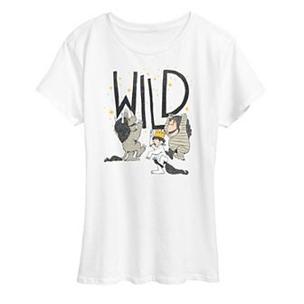 Women's Where The Wild Things Are Wild Graphic Tee