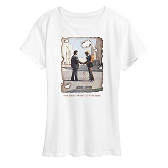 Women's Pink Floyd Wish You Were Here Burnt Graphic Tee