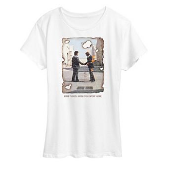 Women's Pink Floyd Wish You Were Here Burnt Graphic Tee