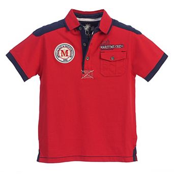Gioberti Kid's 100% Cotton Polo Shirt