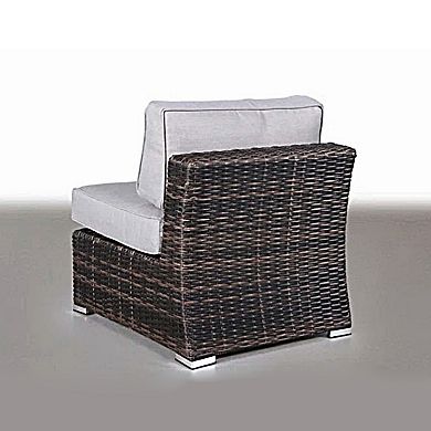 Living Source International Wicker Fully Assembled 6 - Person Seating Group With Cushions
