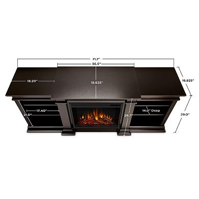 Fresno 72" Electric Fireplace Tv Stand By Real Flame