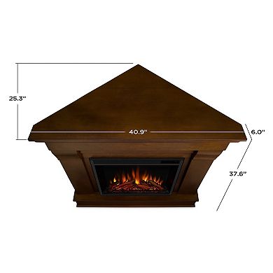 Chateau 41" Corner Electric Fireplace By Real Flame