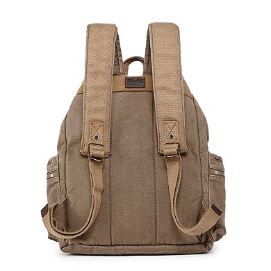 Tsd Brand Silent Trail Canvas Backpack