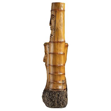 Tiki Gods Of Hawaiian Islands Led Garden Fountain