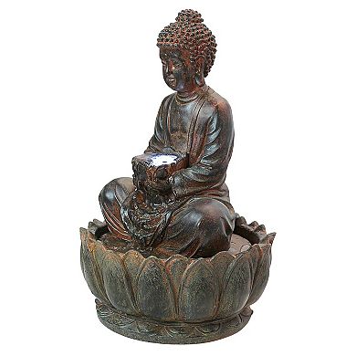 Endless Serenity Buddha Sculptural Fountain