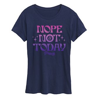 Women's Magic 8 Ball Nope Not Today Graphic Tee