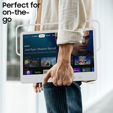 15.6inch Portable Google Tv Ip66 Waterproof 1080p 10000mah Battery-powered
