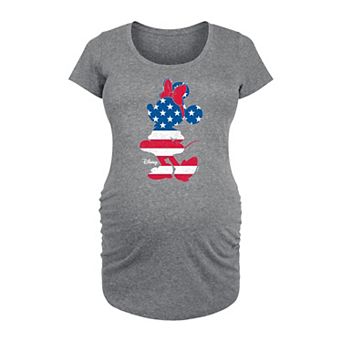 Disney's Minnie Mouse Maternity Americana Graphic Tee