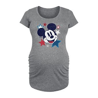 Disney's Mickey Mouse Maternity Stars USA Graphic Tee