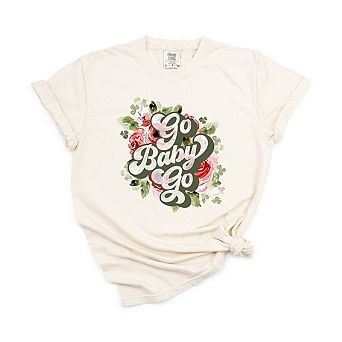 Go Baby Go Derby Garment Dyed Tees