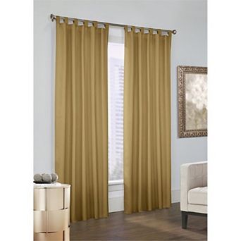 Thermalogic Prescott Fashionable And Functional Tab Top Panel - 2 pc - 80x84", Camel