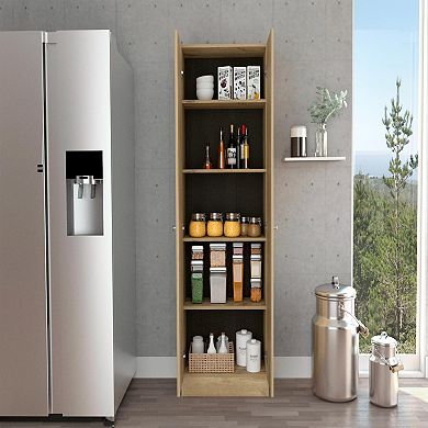 Multistorage Cabinet, Double Door, Five Shelves